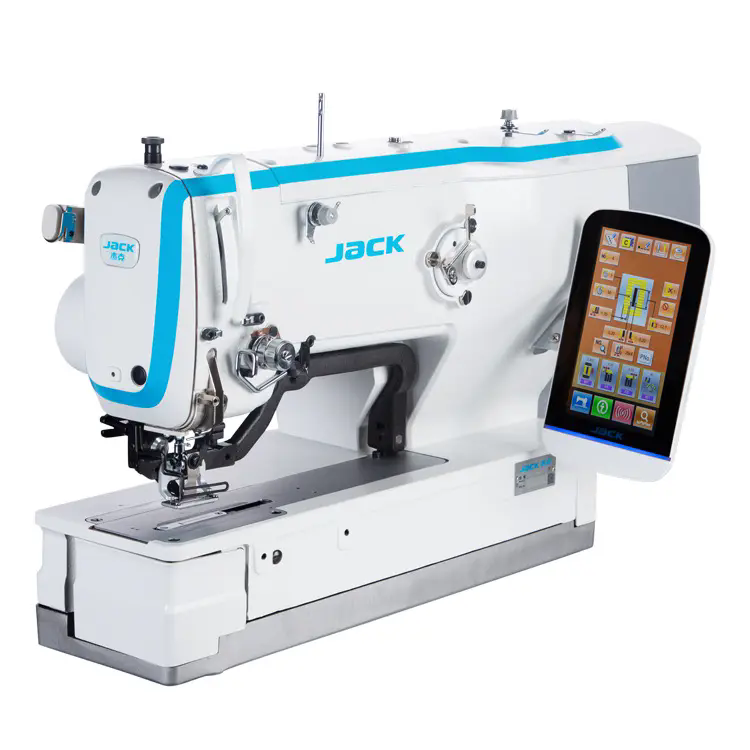 JACK JK-T1790GS High-speed Electronic Button  Hoing Industrial Sewing Machine
